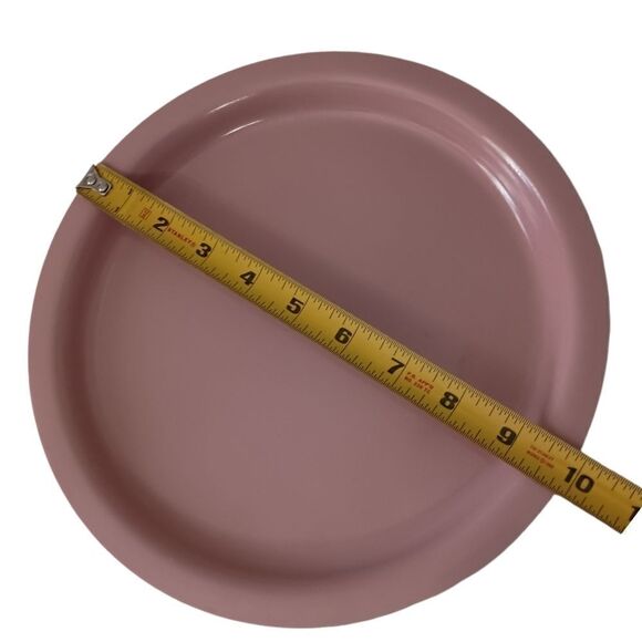 KASEN Melamine Salad Set Pink Large Bowl 4 Small Bowls 4 Plates Peter Pan MCM - Picture 8 of 16